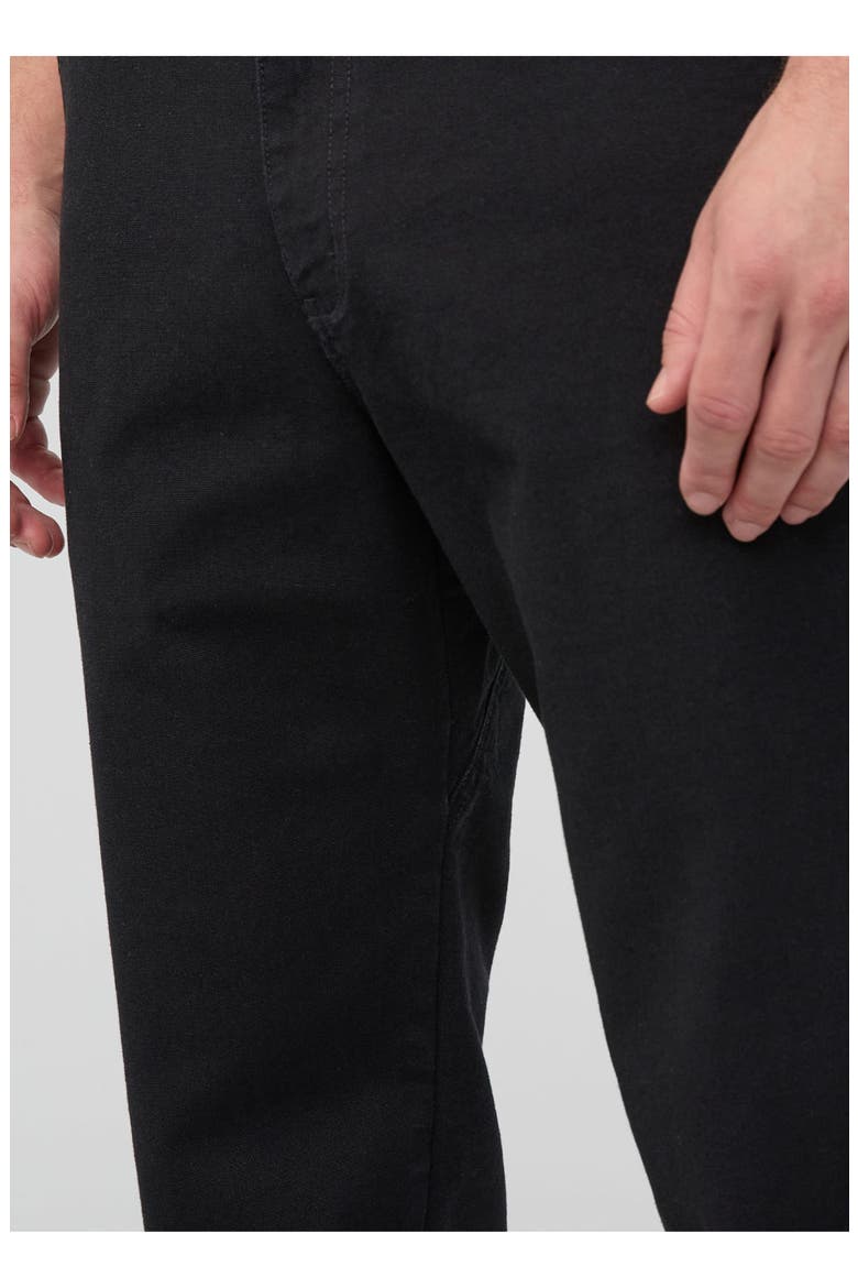 Stretch Canvas Chino, Alternate, color, Onyx