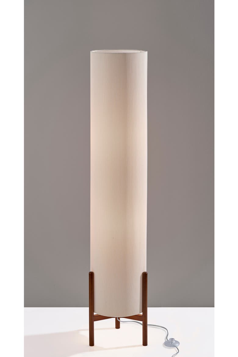 Sonora Floor Lantern, Alternate, color, WALNUT