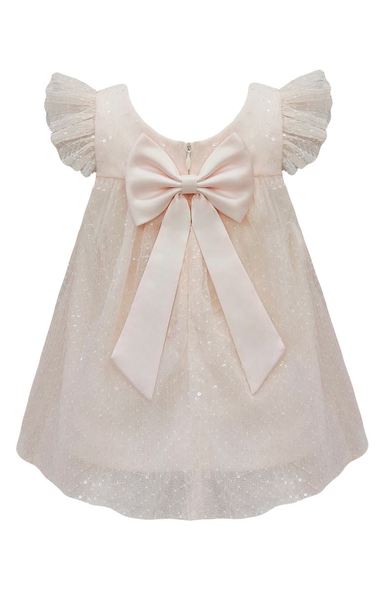 COUTURE PRINCESS Sequin Tulle Dress, Alternate, color, Blush