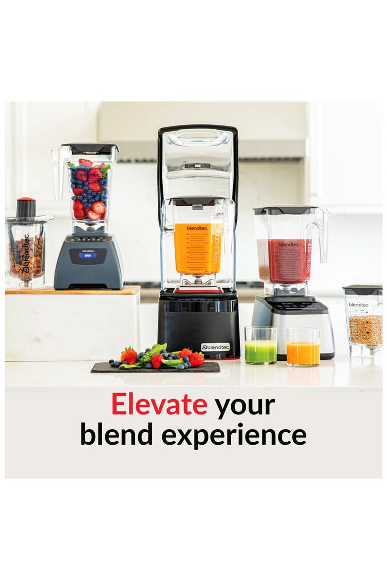 FourSide Jar (75 oz), Four Sided, Professional-Grade Blender Jar, Vented Latching Lid, BPA-free, Alternate, color, Clear