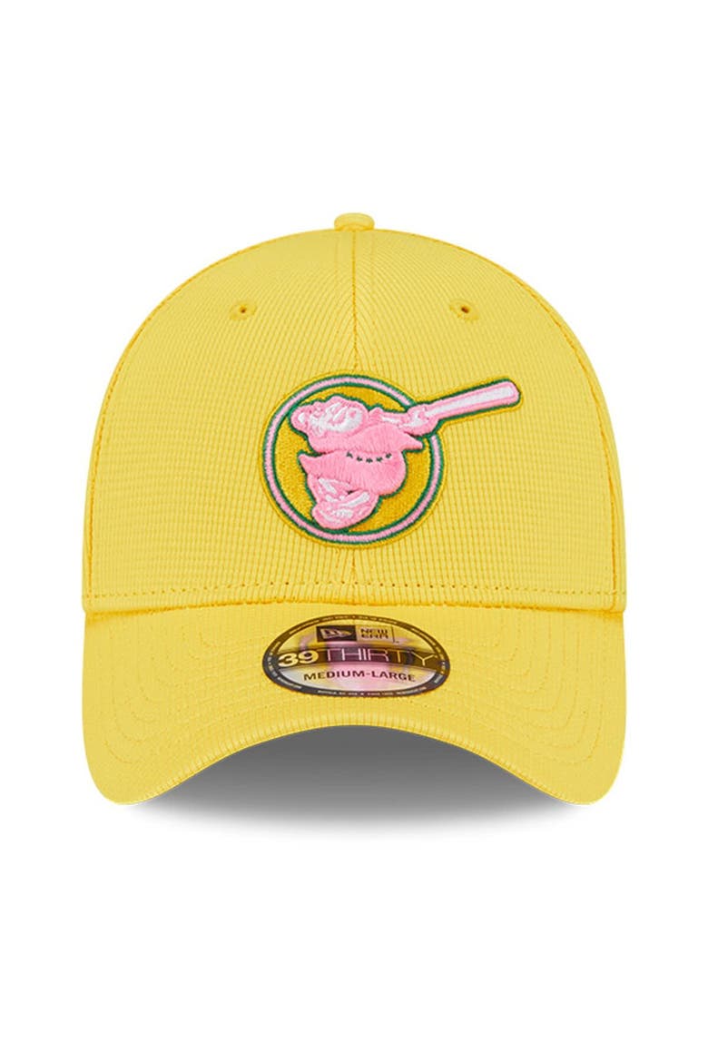 Men's New Era Yellow San Diego Padres City Connect Batting Practice 39THIRTY Flex Hat, Alternate, color, Yellow
