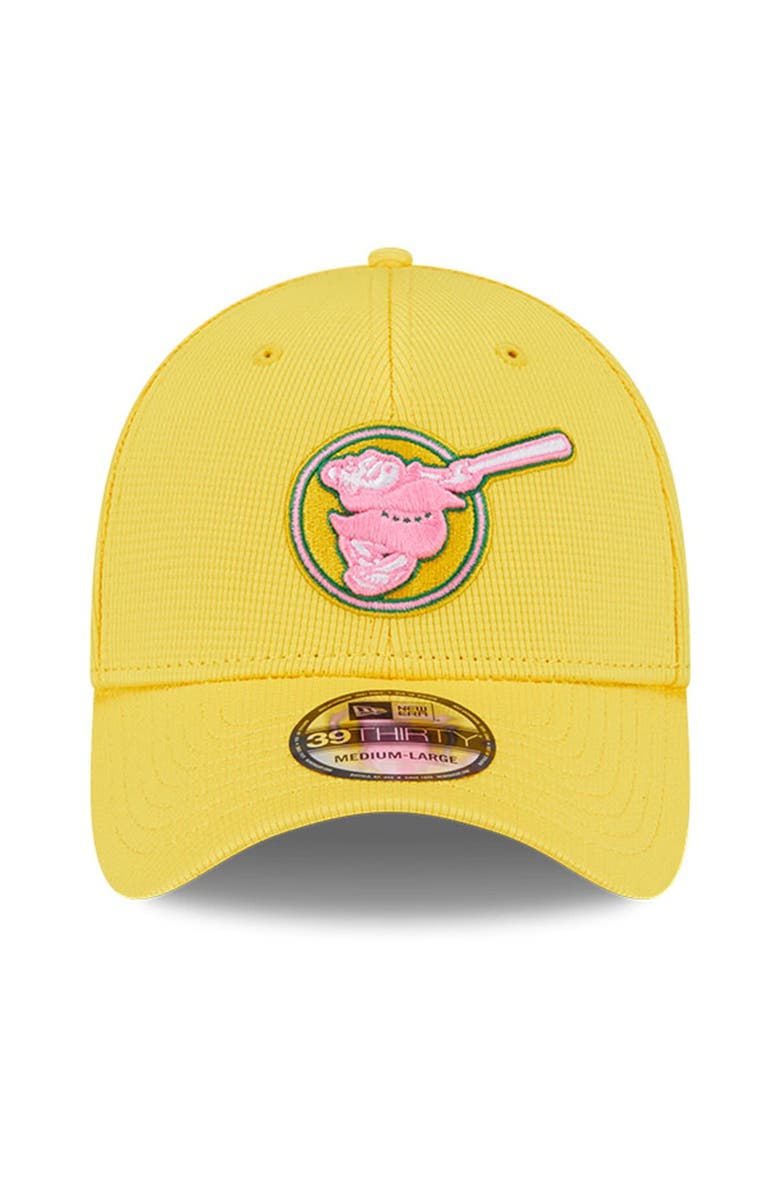 New Era Men's New Era Yellow San Diego Padres City Connect Batting Practice 39THIRTY Flex Hat, Alternate, color, Yellow