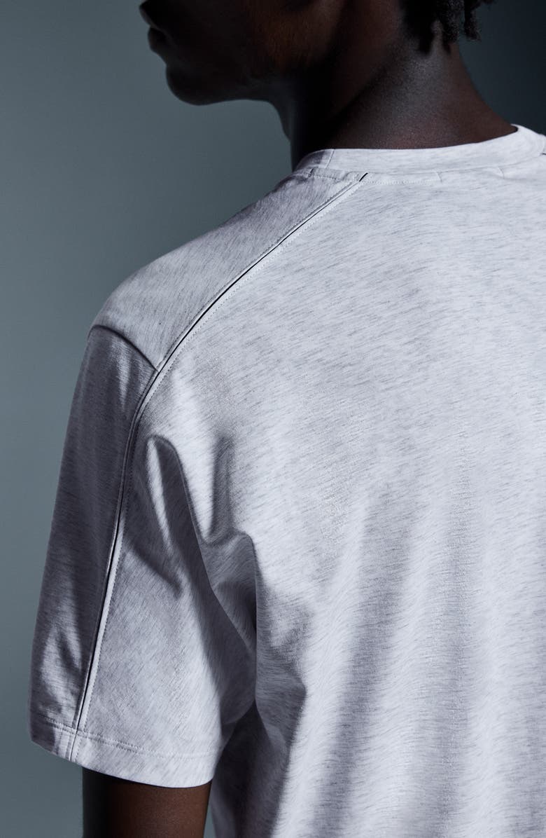 On Focus-T Performance T-Shirt, Alternate, color, Crater