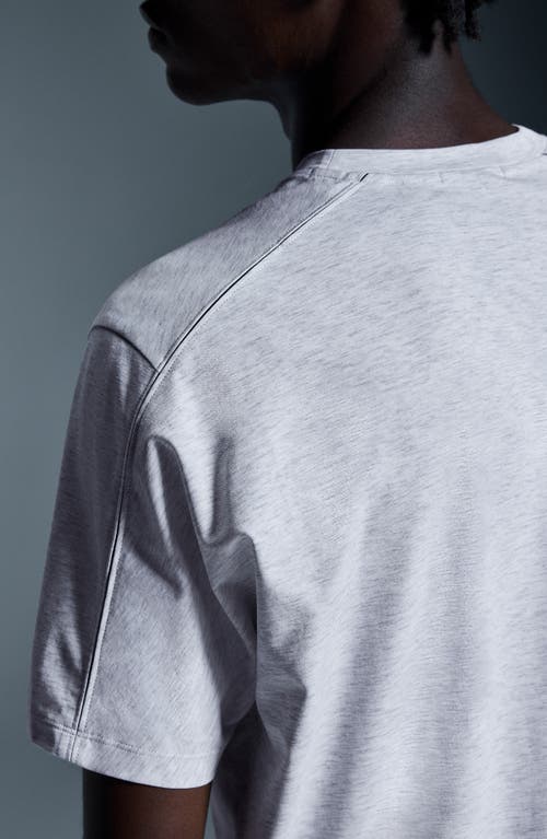 On Focus-t Performance Running T-shirt In Gray
