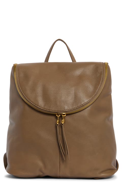 Fern Leather Backpack