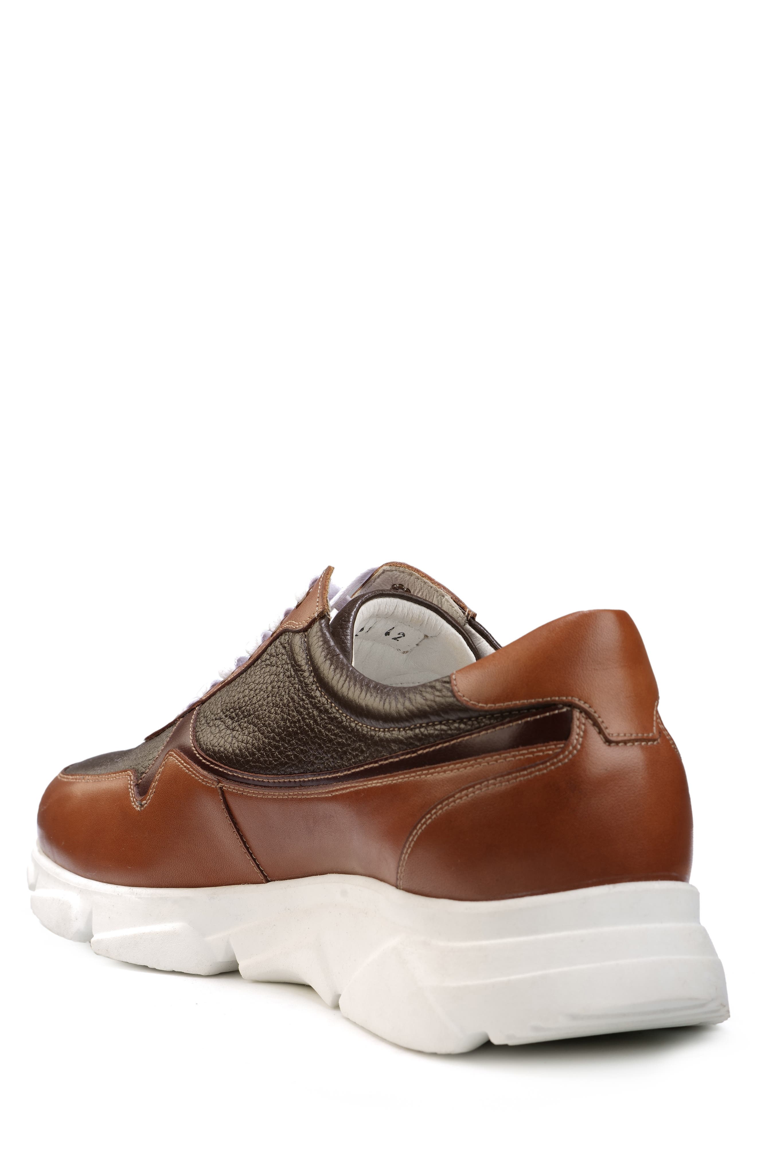 SEPOL Attraente Leather Sneaker, Alternate, color, 