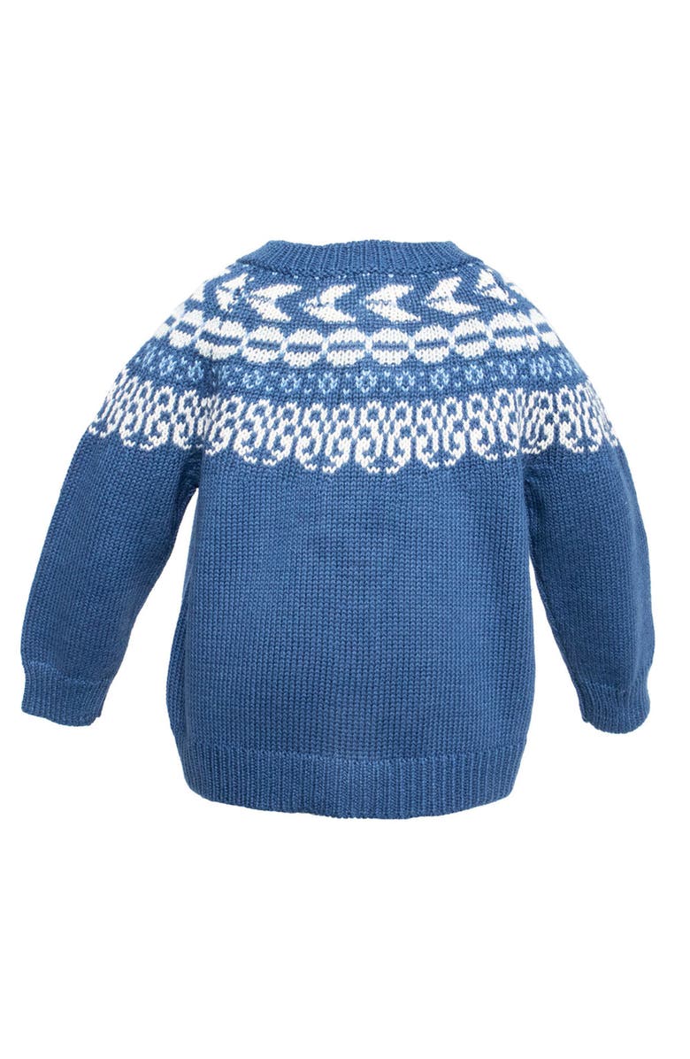 Cuclie Fair Isle Sweater, Alternate, color, Blue Multi