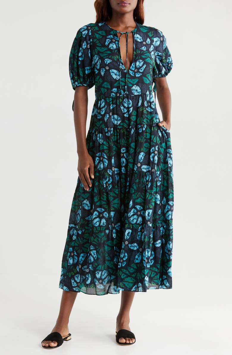 Ulla Johnson Neera Cover-Up Maxi Dress, Main, color, Urchin