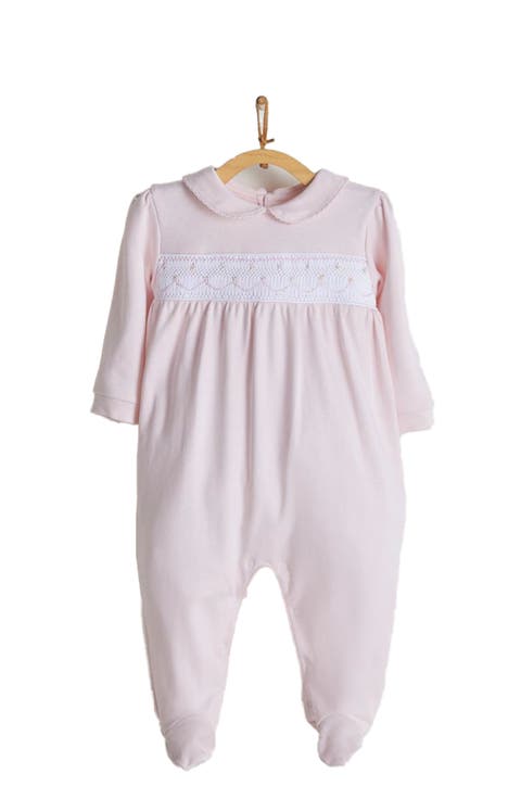 Premium Peruvian Pima CottonSmock Playsuit for Infant