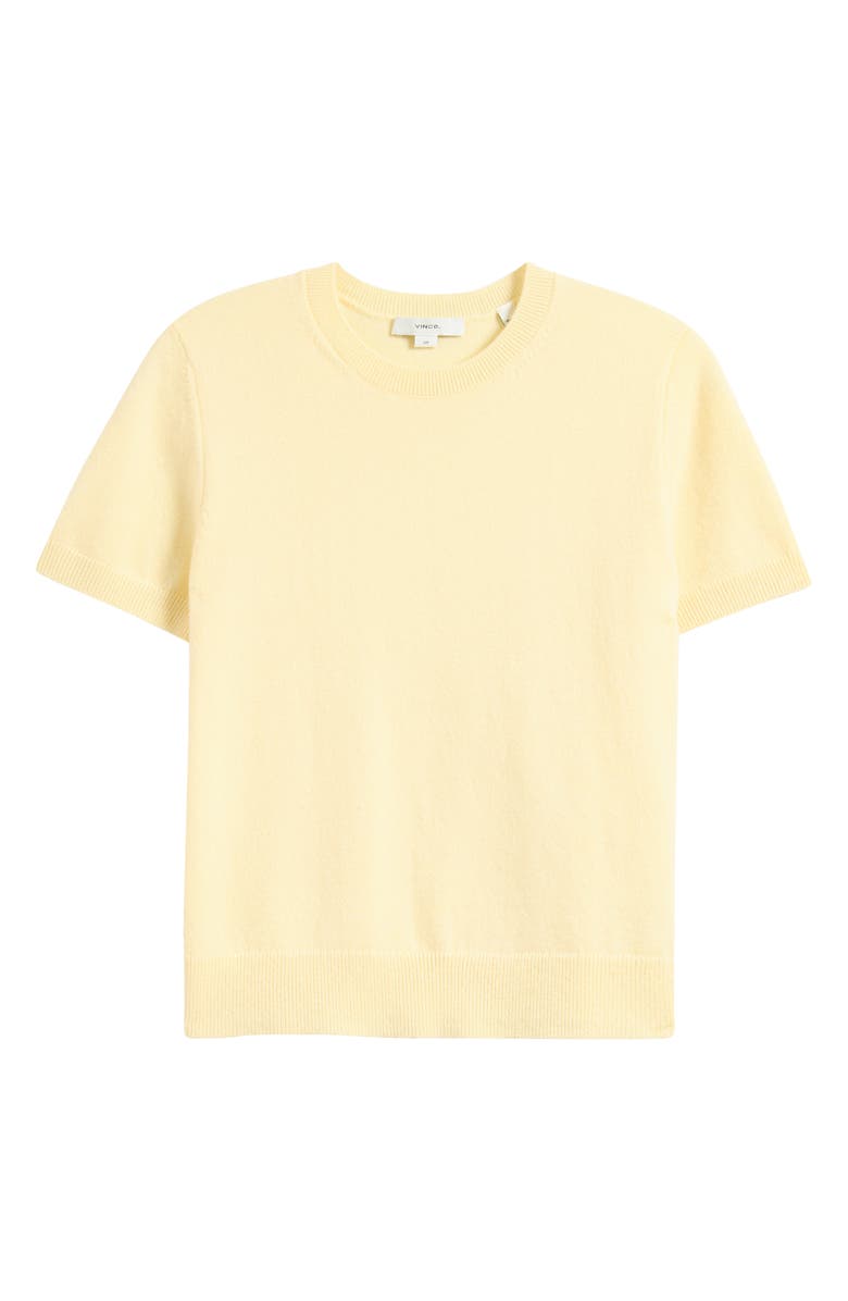 Vince Wool & Cashmere Blend Crewneck Sweater, Alternate, color, Lt Butter