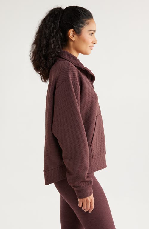 Zella Kickback Ottoman Half Zip Pullover
