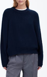 Madewell Ribbed Cotton Blend Sweater
