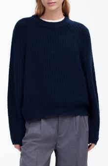 Madewell Ribbed Cotton Blend Sweater