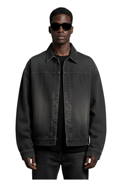 Gradient Denim Jacket