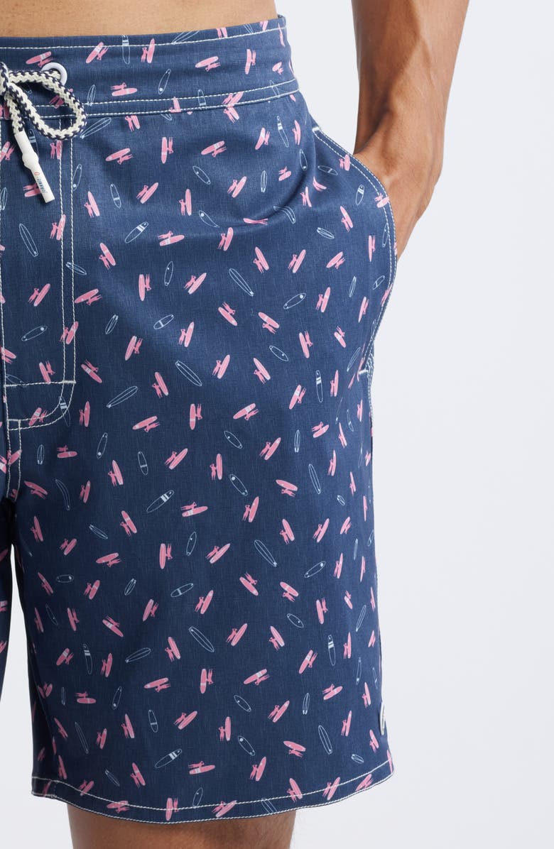 johnnie-O Jo Surfin Swim Trunks, Alternate, color, 