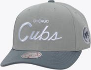 Mitchell & Ness Men's Mitchell & Ness  Gray Chicago Cubs Thunderstorm Head Coach Pro-Crown Adjustable Hat