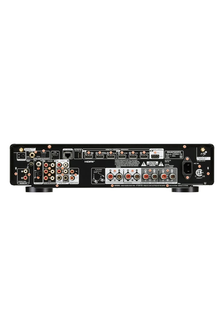 STEREO 70s 8K 2-Channel Home Theater Receiver with HEOS Built-in, Alternate, color, Black