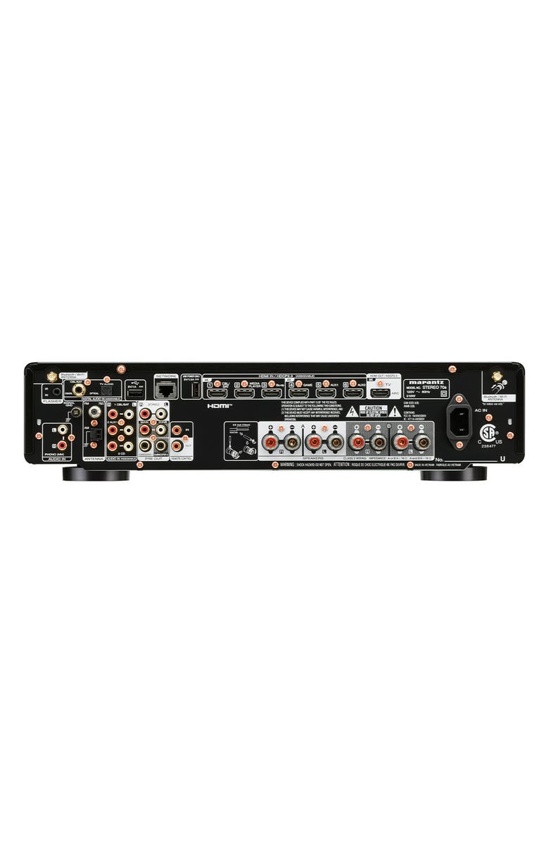 Marantz STEREO 70s 8K 2-Channel Home Theater Receiver with HEOS Built-in, Alternate, color, Black