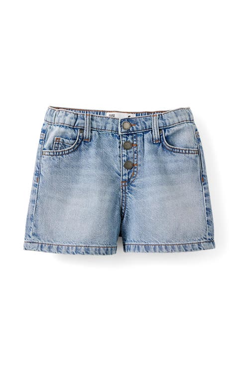 Kid's Snap Front Denim Short