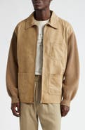 Golden Goose Journey Mixed Media Full Zip Jacket