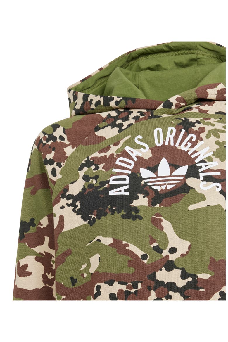Kids' Lifestyle Camo Print Hoodie & Joggers Set, Alternate, color, WILD PINE