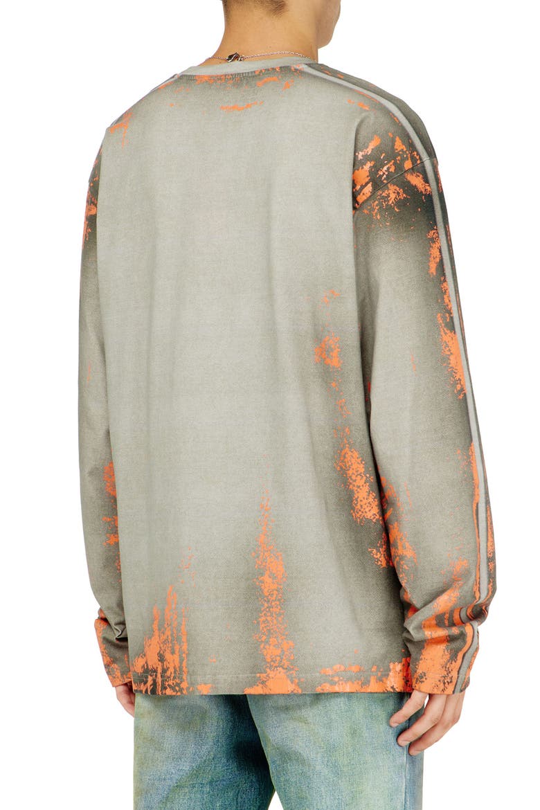 T-Filmy Long Sleeve Stretch Cotton T-Shirt, Alternate, color, ORANGE