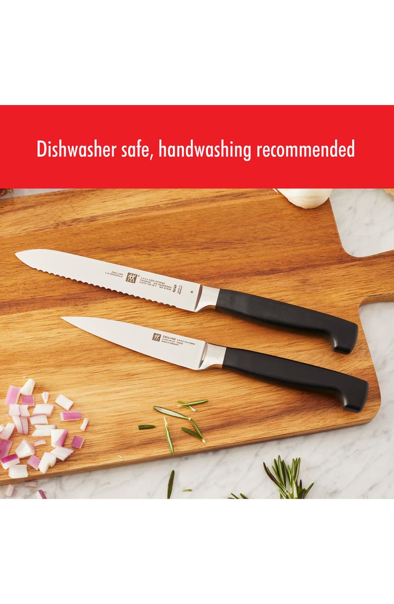 ZWILLING Four Star 12-Piece Knife Block Set, Alternate, color, Stainless Steel