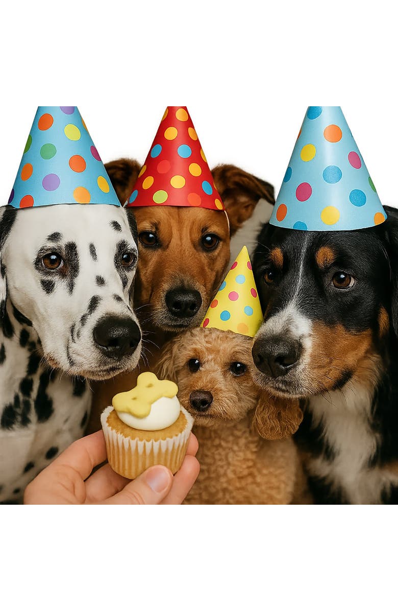 Wagging Dog Bakery Puppin Mini Cupcake Dog Treat, 30 Pack, Alternate, color, Brown