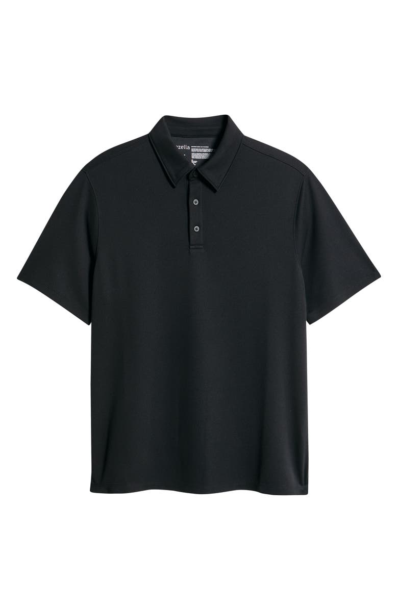 Zella Swing Golf Polo, Alternate, color, Black Caviar