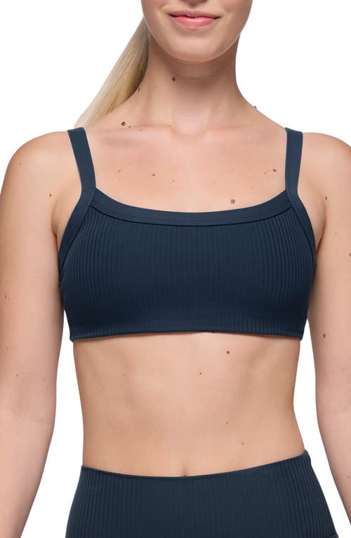 Prana Luxara Rib Sports Bra In Green