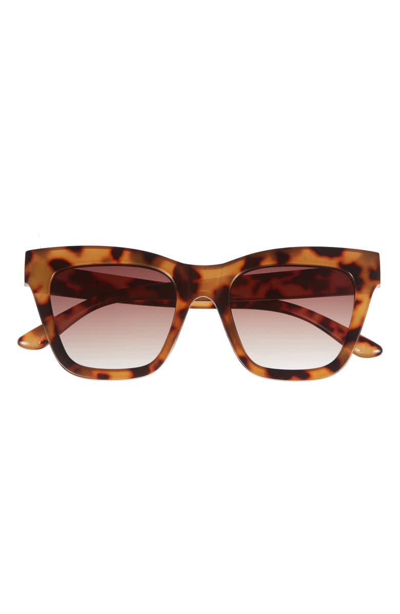 BP. Gradient Chunky Cat Eye Sunglasses, Main, color, Tortoise