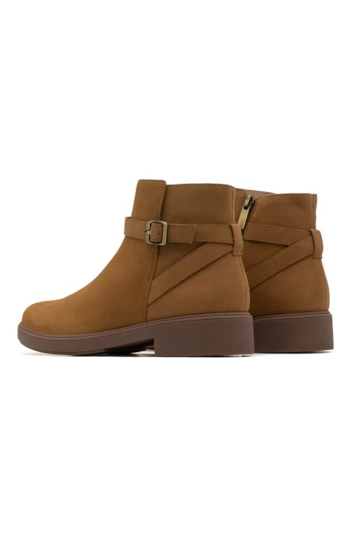 Abeo Compass Buckle In Tan Nubuck - Metatarsal