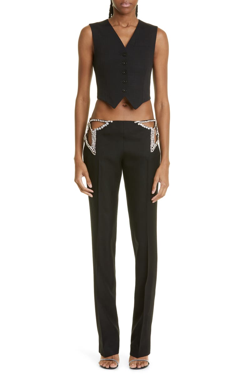 Stella McCartney V-Neck Vest, Alternate, color, 