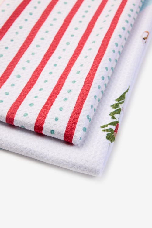 Geometry Kitchen Tea Towel Set In Multi