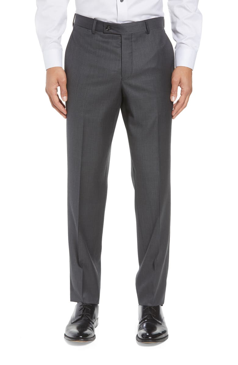 Ted Baker London Jay Trim Fit Solid Wool Suit, Alternate, color, 