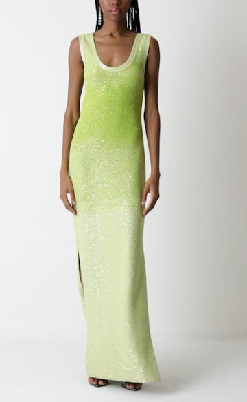 JOHN Dégradé Sequin Stripe Body-Con Knit Dress Nordstrom