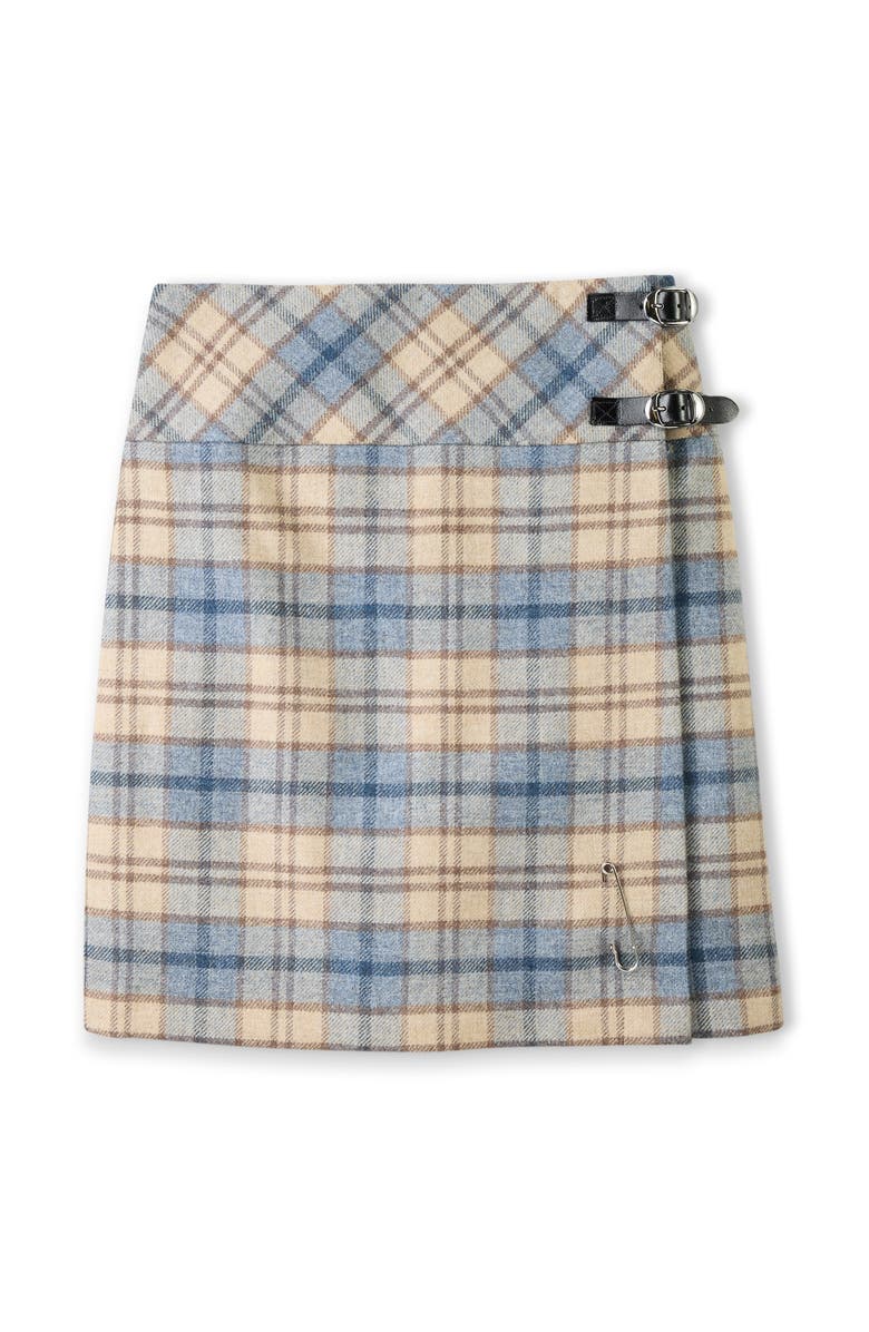 Celtic & Co. Celt Knee Length Kilt Plaid Skirt, Alternate, color, 