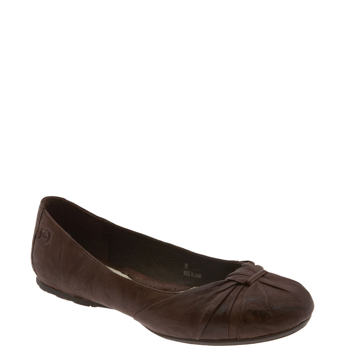 'Adele' Flat, Main, color, BROWN