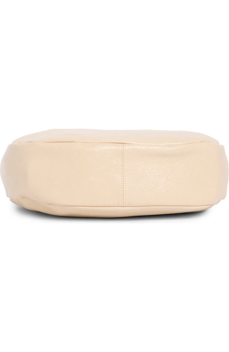 Melie Bianco Lilie Knotted Handle Shoulder Bag, Alternate, color, Beige