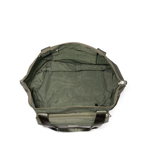 Baggallini Carryall Expandable Packable Weekender Tote Bag In Green