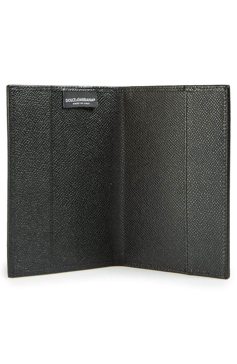 Dolce&Gabbana Leopard Print Passport Cover, Alternate, color,