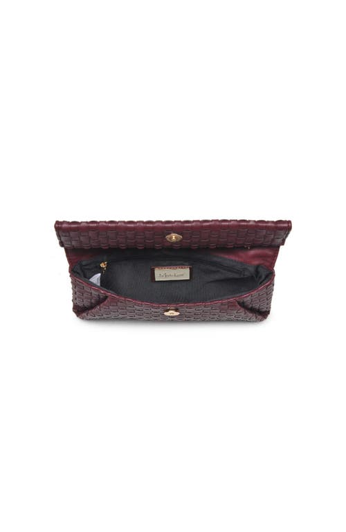 Moda Luxe Priscilla Clutch In Wine