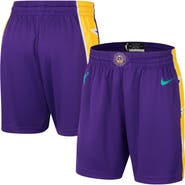 Nike Women's Nike Purple Los Angeles Sparks On-Court Victory Performance Shorts
