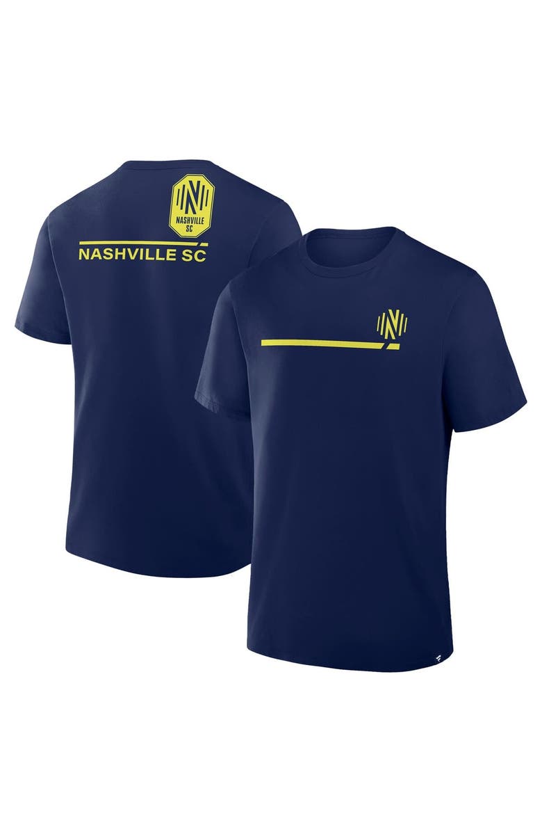 FANATICS Men's Fanatics  Navy Nashville SC Corner Kick Legacy T-Shirt, Alternate, color, Navy