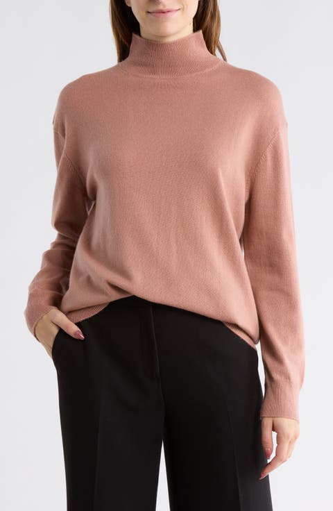 Weekend Wool & Cashmere Turtleneck Sweater