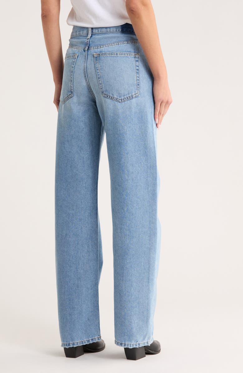 ÉTICA Stanton Relaxed Wide Leg Jeans, Alternate, color, Atwater