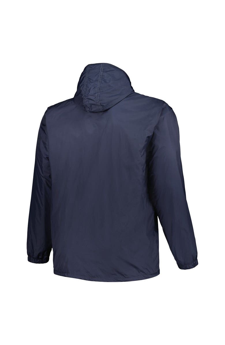 DUNBROOKE Men's Dunbrooke Navy Tennessee Titans Big & Tall Legacy Stadium Full-Zip Jacket, Alternate, color, Navy