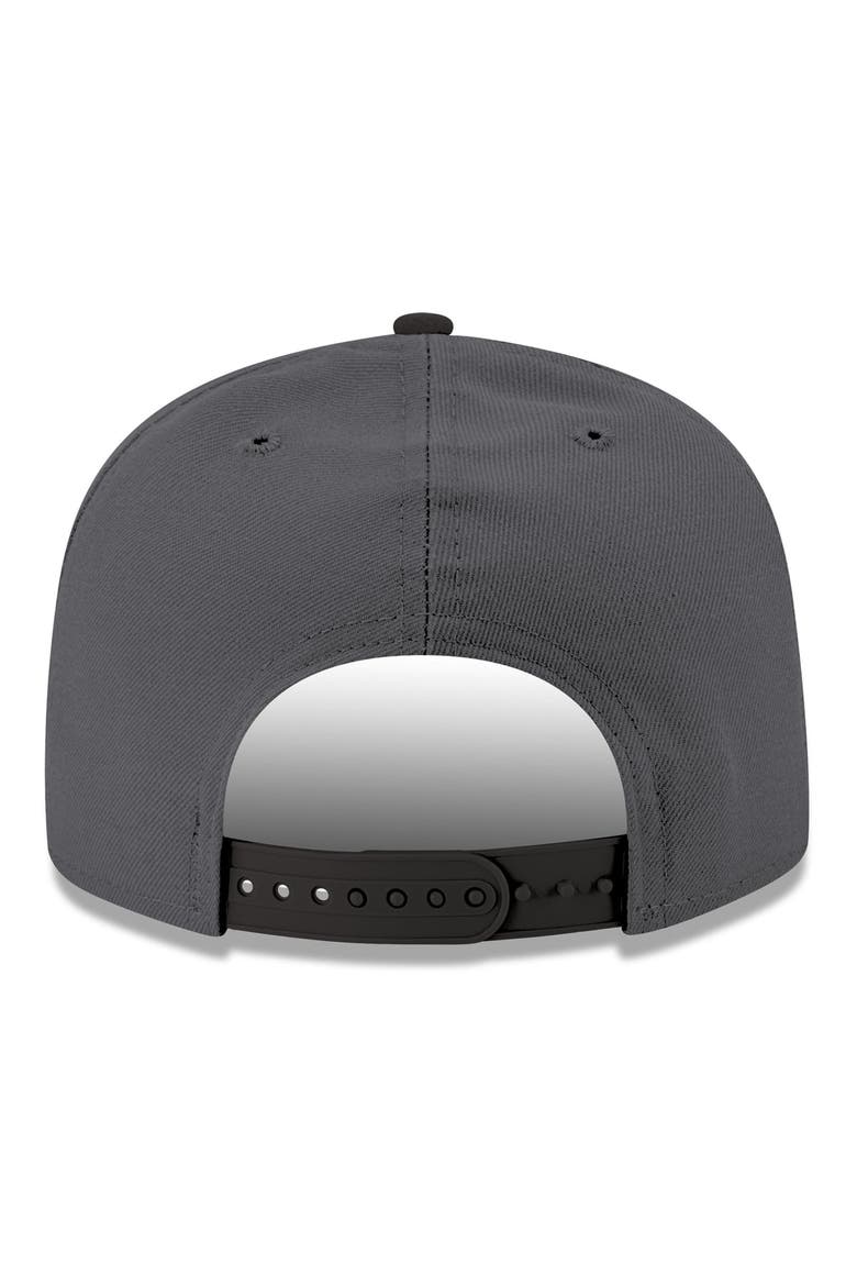 Men's New Era Gray/Black Boston Celtics Logo 2-Tone 9FIFTY Snapback Hat, Alternate, color, Gray