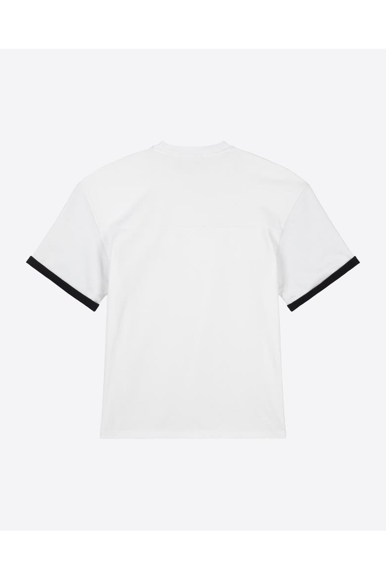 Double Sleeve Tommy Tee, Alternate, color, White