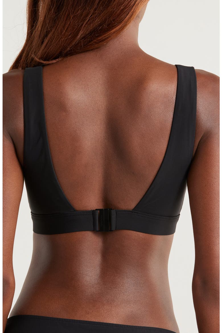Lya Bikini Top, Alternate, color, BLACK